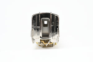 HO Brass Cascade Models AT&SF - Santa Fe Budd Pine Series 10RMT-6DBR Sleeper w/ Skirts