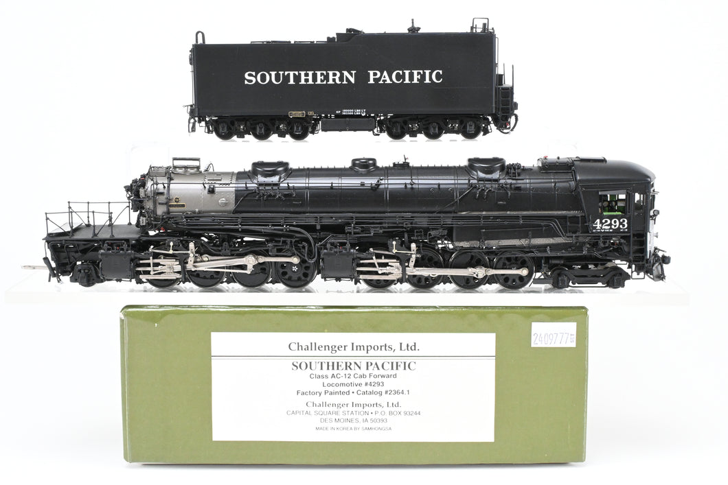 HO Brass CON CIL - Challenger Imports  SP - Southern Pacific Class AC-12 4-8-8-2 Cab Forward FP #4293