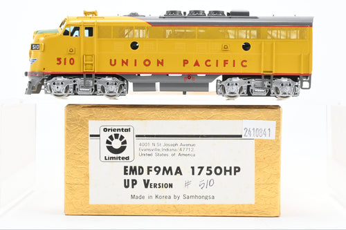 HO Brass Oriental Limited UP - Union Pacific EMD F9MA FP No. 510