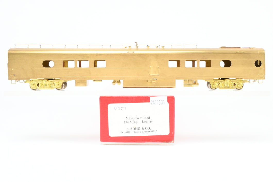 HO Brass Soho MILW - Milwaukee Road #162 Tap-Lounge