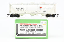 Load image into Gallery viewer, HO Brass OMI - Overland Models, Inc. Various Roads NAHX - NAAS Foods, Inc. North American Hopper (Pd 3000-3) CP No. 94651
