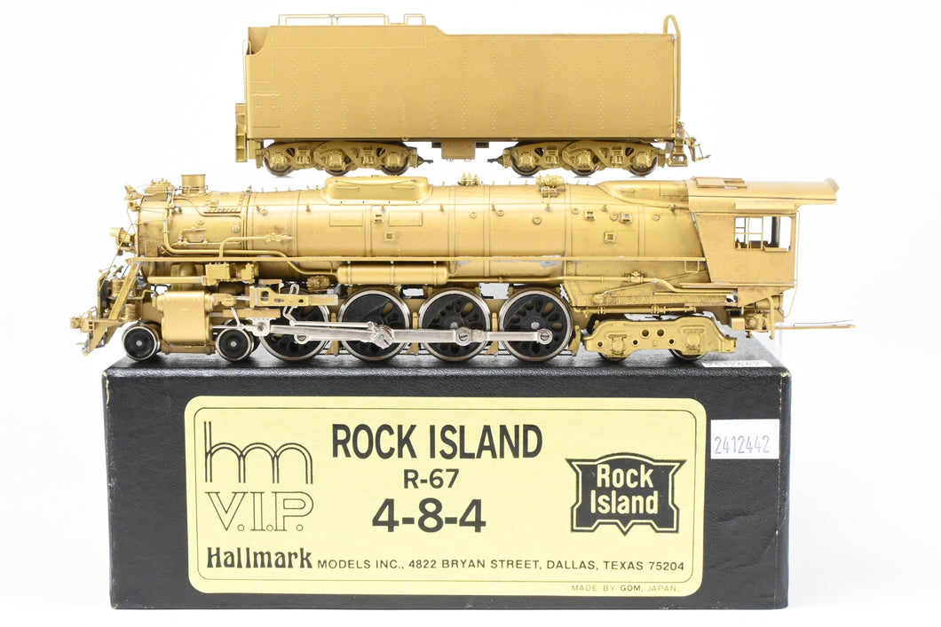 HO Brass Hallmark Models CRI&P - Rock Island R-67 4-8-4 