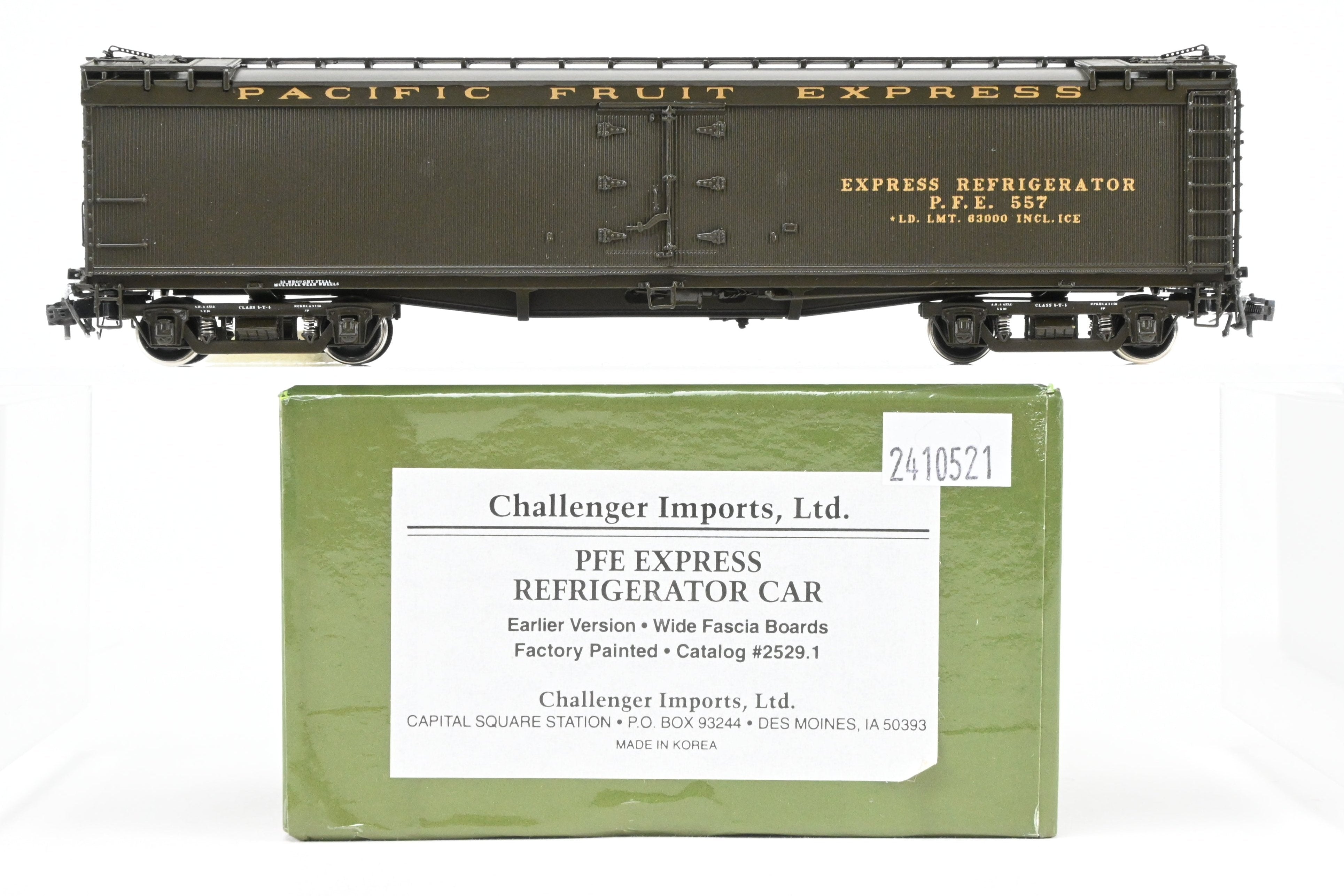 HO Brass CIL - Challenger Imports PFE - Pacific Fruit Express