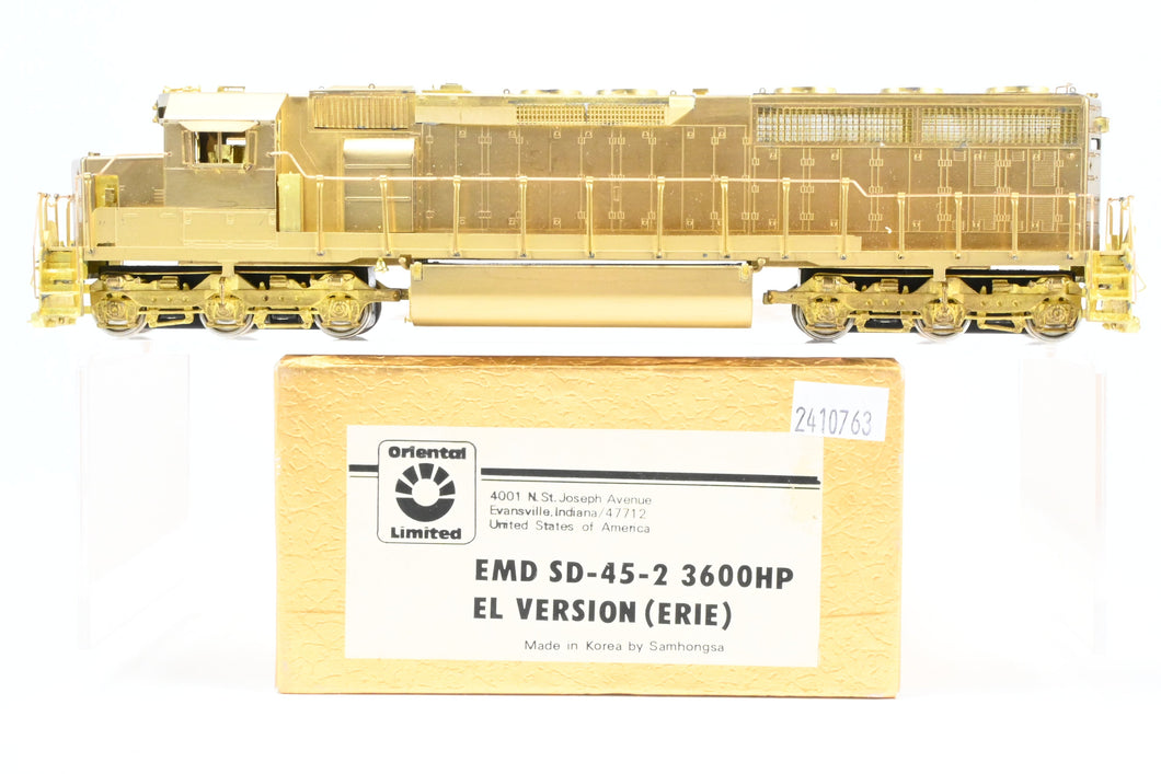 HO Brass Oriental Limited Various Roads EMD SD45-2 3600 HP EL Version (Erie)