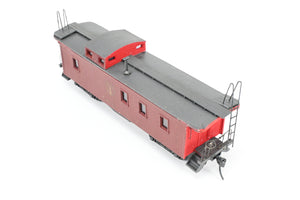 HO Resin Train & Trooper B&M – Boston & Maine Ex. Milk Car Caboose Custom Built & Painted No. 10453 REBOXX