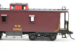 HO Brass Railworks B&M - Boston & Maine Milk Car Rebuild Caboose FP No. 103003