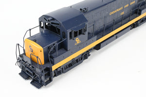 HO Brass Oriental Limited C&O – Chesapeake & Ohio GE U25B 2500 HP Low Hood (Intermediate) Factory Painted