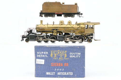 HO Brass PFM - United Sierra Railroad 2-6-6-2 1967 Run