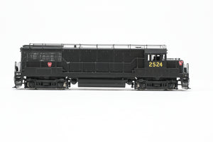 HO Brass Oriental Limited PRR – Pennsylvania Railroad GE U25B 2500 HP Low Hood (Early) w/ Trainphone Antennae FP