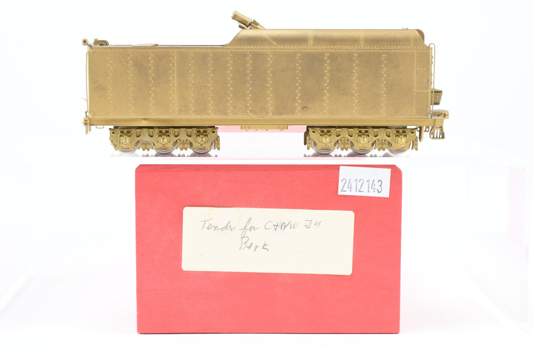 HO Brass NPP - Nickel Plate Products C&NW - Chicago & North Western Class J-4 2-8-4 Tender Only REBOXX