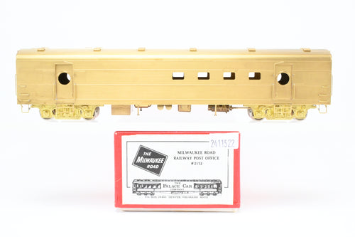 HO Brass The Palace Car Company MILW - Milwaukee Road 60' Full RPO #2152