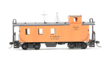 Load image into Gallery viewer, HO Brass Oriental Limited CB&amp;Q - Burlington Route NE-10 Caboose Modernized C/P 13500 MOW Scheme
