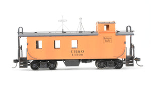 HO Brass Oriental Limited CB&Q - Burlington Route NE-10 Caboose Modernized C/P 13500 MOW Scheme
