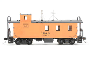 HO Brass Oriental Limited CB&Q - Burlington Route NE-10 Caboose Modernized C/P 13500 MOW Scheme