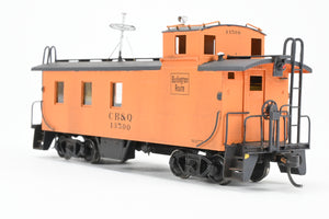 HO Brass Oriental Limited CB&Q - Burlington Route NE-10 Caboose Modernized C/P 13500 MOW Scheme