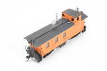 Load image into Gallery viewer, HO Brass Oriental Limited CB&amp;Q - Burlington Route NE-10 Caboose Modernized C/P 13500 MOW Scheme
