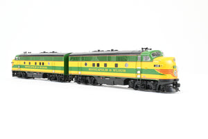 HO CON Athearn Genesis M&STL - Minneapolis & St Louis EMD F3A/F3A Freight Set w/ DCC Added