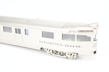 Load image into Gallery viewer, HO Brass CON CIL - Challenger Imports CB&amp;Q - Burlington Route Pioneer Zephyr 4-Car Set Late Version w/Raised Headlight Lighted FP
