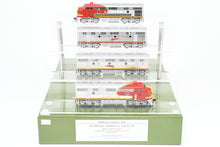 Load image into Gallery viewer, HO Brass CON CIL - Challenger Imports ATSF - Santa Fe Passenger Service EMD F7 A/B/B/A Set FP &amp; Plated
