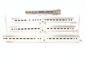 HO Brass CON Oriental Limited CB&Q - Burlington Route Twin Cities Zephyr 7-Car Articulated Consist Set