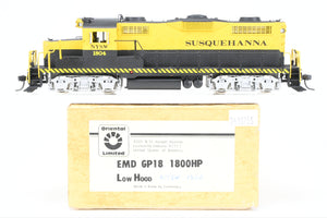 HO Brass Oriental Limited NYS&W - Susquehanna EMD GP18 1800 HP Low Hood w/Dynamic Brakes CP No. 1804