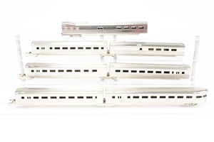 HO Brass CON Oriental Limited CB&Q - Burlington Route Twin Cities Zephyr 7-Car Articulated Consist Set