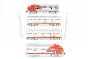 HO Brass CON CIL - Challenger Imports ATSF - Santa Fe Passenger Service EMD F7 A/B/B/A Set FP & Plated