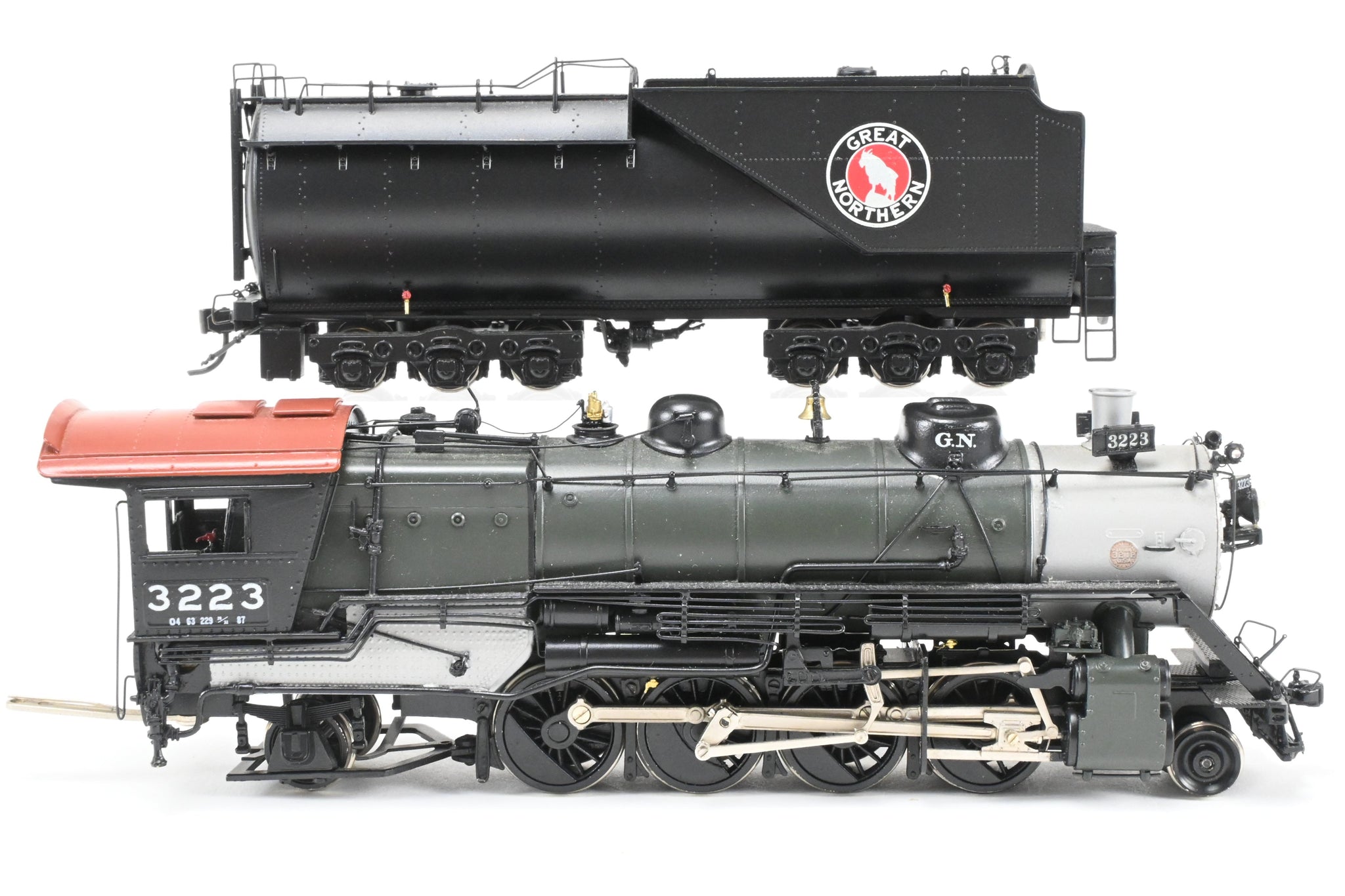 HO Brass Sunset Models GN Great Northern 2-8-2 Class O-4 Pro