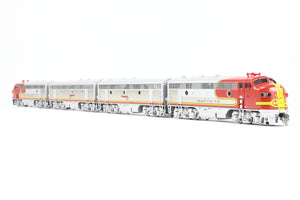 HO Brass CON CIL - Challenger Imports ATSF - Santa Fe Passenger Service EMD F7 A/B/B/A Set FP & Plated