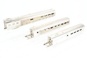 HO Brass CON Oriental Limited CB&Q - Burlington Route Twin Cities Zephyr 7-Car Articulated Consist Set