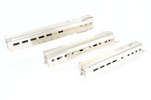 HO Brass CON Oriental Limited CB&Q - Burlington Route Twin Cities Zephyr 7-Car Articulated Consist Set