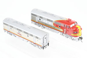 HO Brass CON CIL - Challenger Imports ATSF - Santa Fe Passenger Service EMD F7 A/B/B/A Set FP & Plated