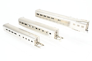 HO Brass CON Oriental Limited CB&Q - Burlington Route Twin Cities Zephyr 7-Car Articulated Consist Set
