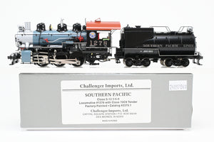 HO Brass CON CIL - Challenger Imports SP - Southern Pacific Class S-12 0-6-0 FP #1278 w/Class 70C9 Tender