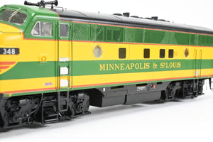 HO CON Athearn Genesis M&STL - Minneapolis & St Louis EMD F3A/F3A Freight Set w/ DCC Added