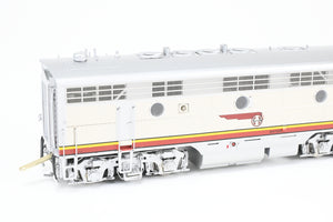 HO Brass CON CIL - Challenger Imports ATSF - Santa Fe Passenger Service EMD F7 A/B/B/A Set FP & Plated