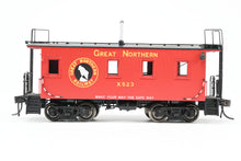 Load image into Gallery viewer, HO Brass CON CIL - Challenger Imports GN - Great Northern X523 25' Wood Caboose Later Version FP X523 With Added Marker Lights WRONG BOX
