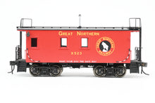 Load image into Gallery viewer, HO Brass CON CIL - Challenger Imports GN - Great Northern X523 25' Wood Caboose Later Version FP X523 With Added Marker Lights WRONG BOX

