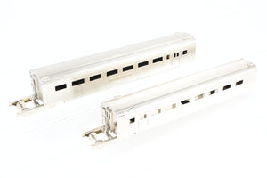 HO Brass CON Oriental Limited CB&Q - Burlington Route Twin Cities Zephyr 7-Car Articulated Consist Set