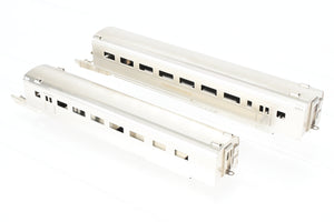 HO Brass CON Oriental Limited CB&Q - Burlington Route Twin Cities Zephyr 7-Car Articulated Consist Set