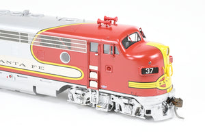 HO Brass CON CIL - Challenger Imports ATSF - Santa Fe Passenger Service EMD F7 A/B/B/A Set FP & Plated