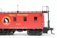 Load image into Gallery viewer, HO Brass CON CIL - Challenger Imports GN - Great Northern X523 25' Wood Caboose Later Version FP X523 With Added Marker Lights WRONG BOX
