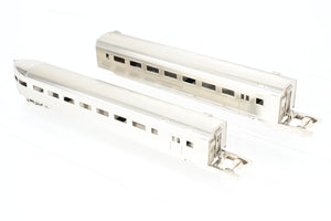 HO Brass CON Oriental Limited CB&Q - Burlington Route Twin Cities Zephyr 7-Car Articulated Consist Set