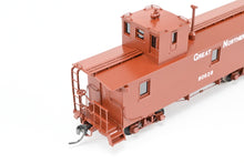 Load image into Gallery viewer, HO Brass CON NBL - North Bank Line GN - Great Northern 33' Truss Rod Caboose FP No. 90628
