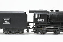 Load image into Gallery viewer, HO Brass PSC - Precision Scale Co. B&amp;M - Boston &amp; Maine T-1a 2-8-4 CP No. 4021

