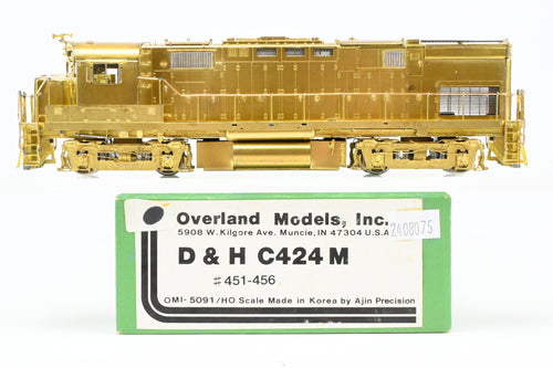 HO Brass OMI - Overland Models Inc. D&H - Delaware & Hudson ALCO C424M Nos 451-456