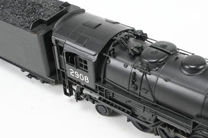 HO Brass NJ Custom Brass B&M - Boston & Maine 2-10-2 Class S-1B CP No. 2908 W/ Tsunami DCC & Sound