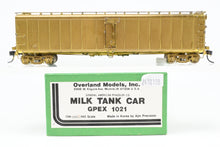 Load image into Gallery viewer, HO Brass OMI - Overland Models, Inc. Various Roads 50&#39; GPEX 1021 Pfaudler Milk Tank Car
