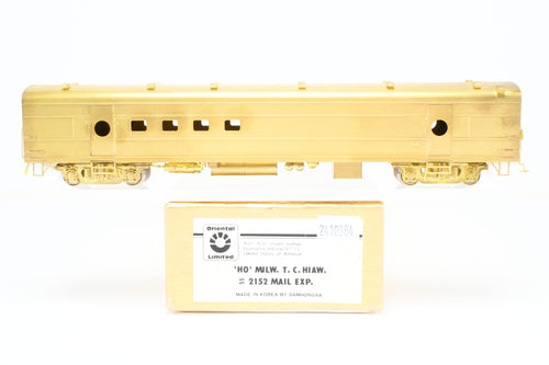 HO Brass Oriental Limited MILW - Milwaukee Road T. C. Hiawatha #2152 Mail - Express