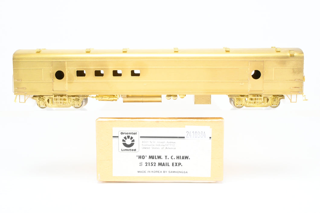 HO Brass Oriental Limited MILW - Milwaukee Road T. C. Hiawatha #2152 Mail - Express